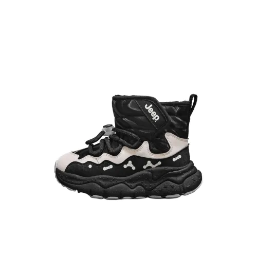 JEEP Детские утепленные сапоги High Top Черный Бежевый Kids