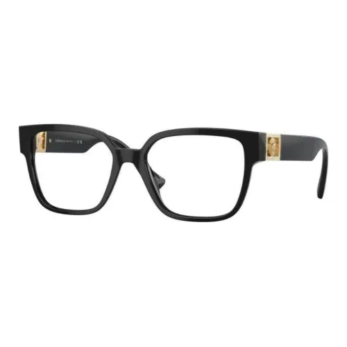 VERSACE COLLECTION Ацетат Квадратные Оправы для Очков Унисекс Черные