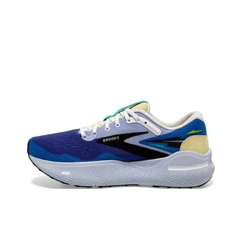 Brooks Ghost Max Беговые кроссовки Низкий топ Синий/Черный/Желтый Женские