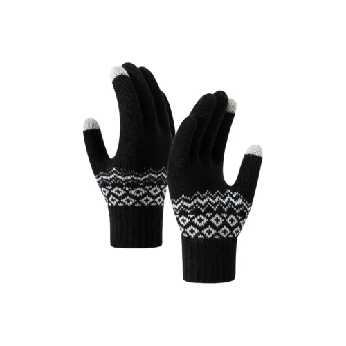 JKEM Полиэстер Трикотаж Перчатки Унисекс