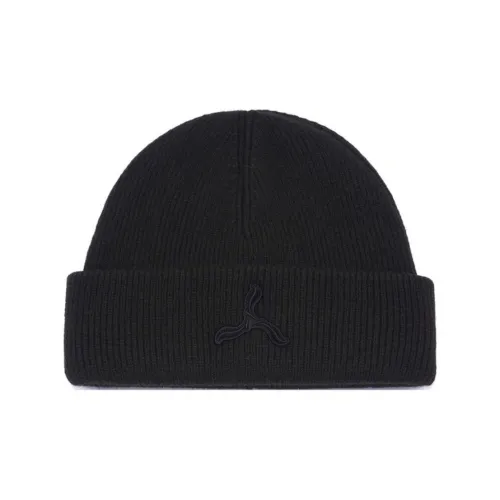 LI NING 1990 Акриловые шапки-бини Унисекс Черный