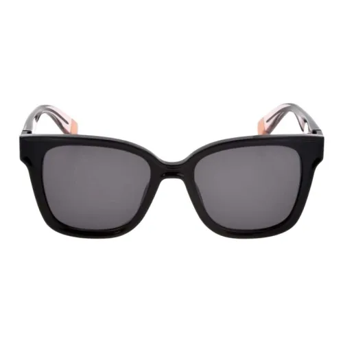 Furla Ацетат Кошачий глаз Солнцезащитные очки Унисекс Черный