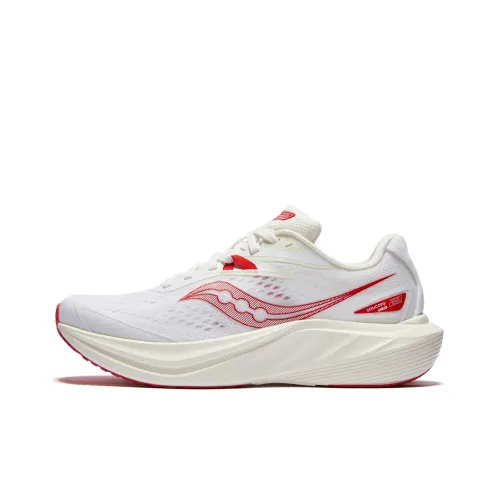 Saucony Slay Full Speed 2 Беговые кроссовки Низкий топ Белый Красный Унисекс