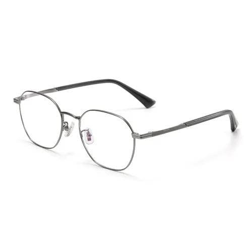 Police β-титан Нерегулярная форма Оправы для очков Унисекс Серебряный