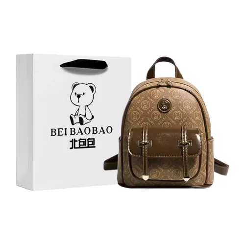 North Pack ПУ (полиуретан) Рюкзак Женские Коричневый Кофе