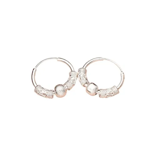 Bfirst Серьги из меди с серебряным покрытием женские