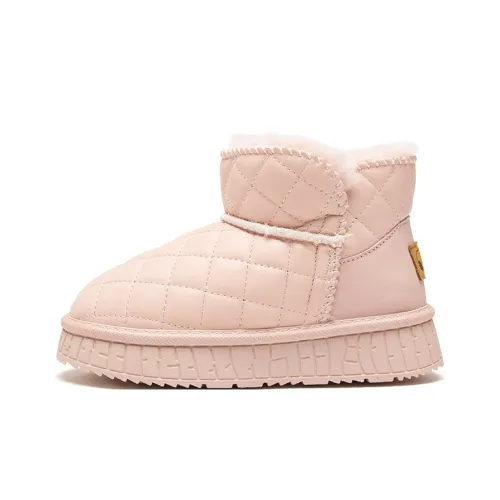 SNOOPY Slip-resistant Thermal High-Top Детские ботинки для малышей