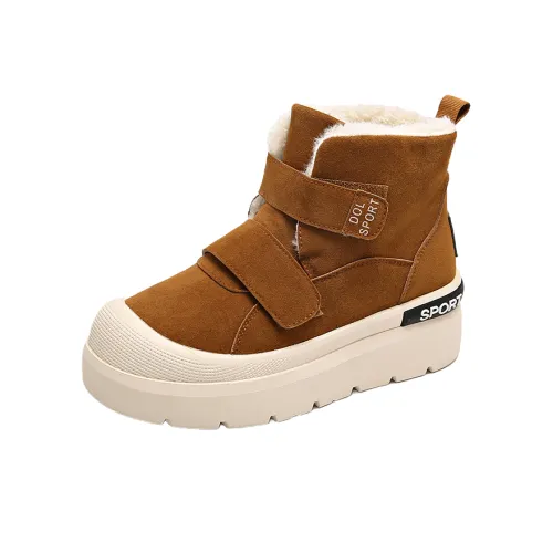 Wooden Rabbit Детские утепленные сапоги High Top для школьного возраста