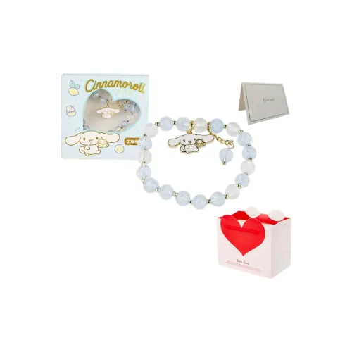 Sanrio Cinnamoroll Pacha Dogs My Melody Pompompurin Kuromi Cute Fashion Versatile Bracelet Beads Шнурки браслеты