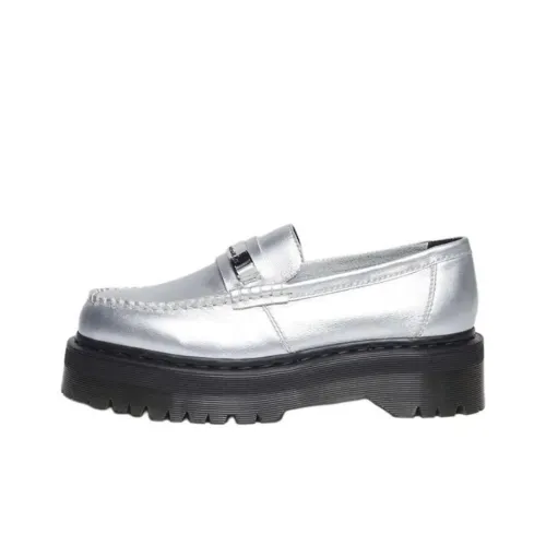 Dr.Martens PENTON II Лоферы 5 см Унисекс Серебряный