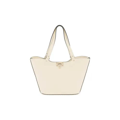 Valentino Телячья кожа Тоут Сумка Сумка для покупок Сумка Маленькая Женская Белая