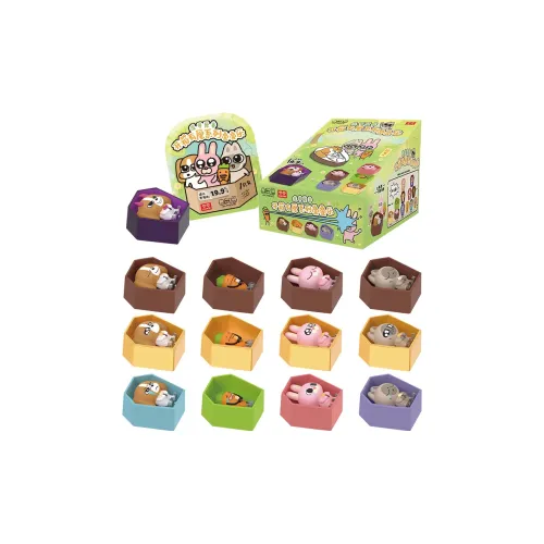 Playpoint Unlimited Siamese Lippo Разборка с Lippo Коллекция STACK Слепые коробки Один Mystery Коробка Целая коробка 12 шт