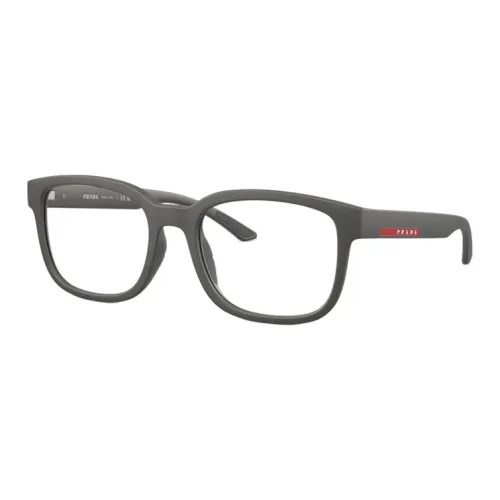 PRADA Injection Квадратные Оправы для очков Мужские Серые