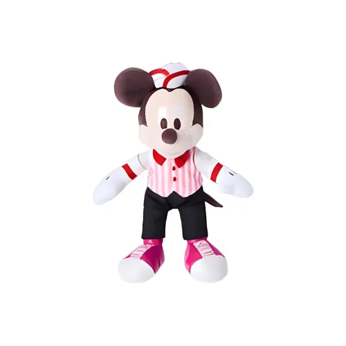 Disney Ice Cream Mickey Mouse Брелок Красный Куклы Плюшевая Кукла 26,5 см Высота