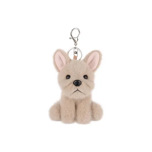 APRICOT LAMB Tame Французский Bulldog Брелок Щенок Рюкзак Куклы Плюшевый Брелок 12 см Рекомендуемая высота