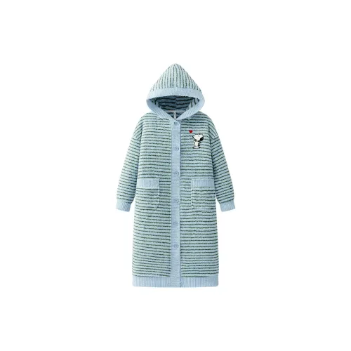 Gongdie X SNOOPY Женская ночная рубашка синий