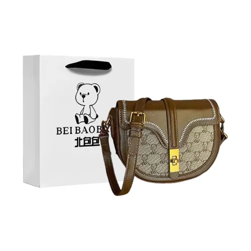 North Pack ПУ (полиуретан) Сумка через плечо Стандартная Женская Экрю хаки