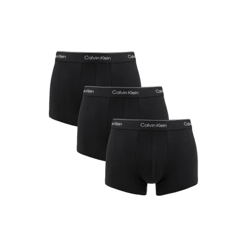 CALVIN KLEIN Boxers Мужские 3 упаковки Черный