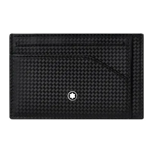 MONTBLANC Кожа Держатель для карт кошелек держатель для карт Мужской Черный