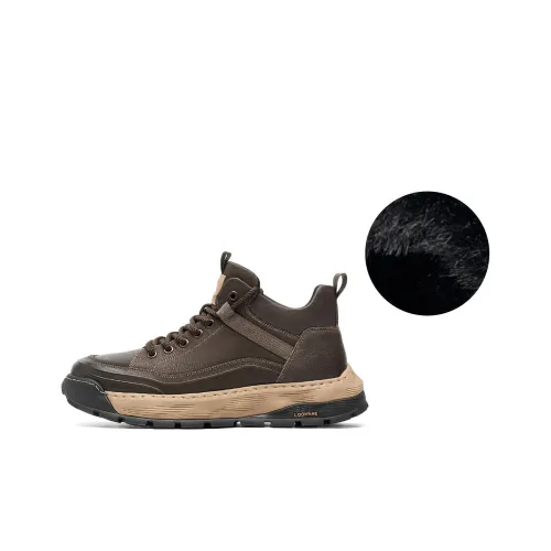 C°BANNER Casual High Top Коричневый с флисовой подкладкой Мужской