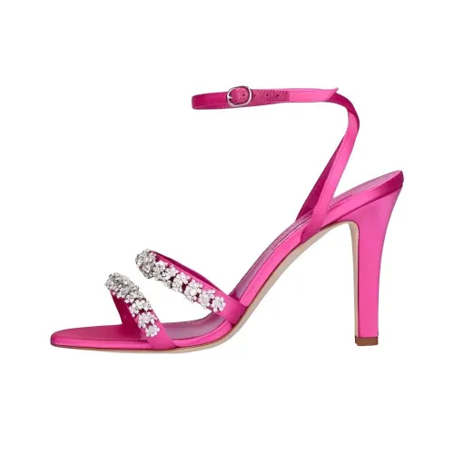 MANOLO BLAHNIK Vedada One Ремень Сандалии Женские Розовый