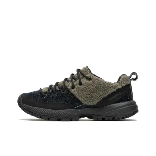 MERRELL MQM Ace Slip-Resistant Abrasion-Resistant Low Top Streetwear Women's Black Green MERRELL MQM Ace Противоскользящий Устойчивый к истиранию Низкий Топ Уличная Обувь Женская Черный Зеленый