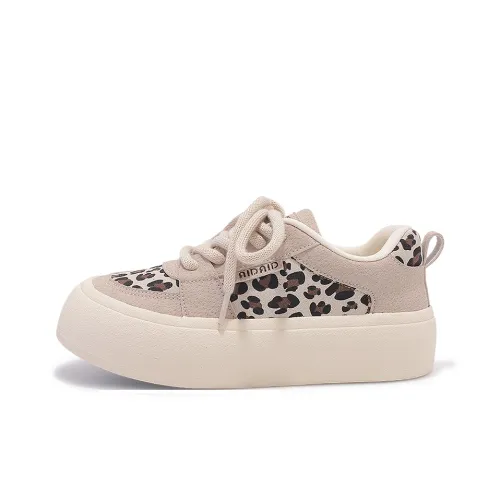 SNXR Slip-resistant Abrasion-resistant Low-top Skateboard Shoes Women's Dark Beige SNXR Противоскользящие Износостойкие Низкие Кеды для Скейтбординга Женские Темно-Бежевые