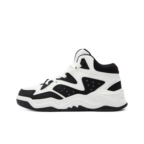 361° Термический противоскользящий увеличивающий высоту кроссовки для скейтбординга высокий топ мужской белый и черный