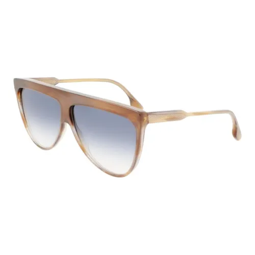 VICTORIA BECKHAM Zil Нерегулярная форма Солнцезащитные очки Женские Коричневый