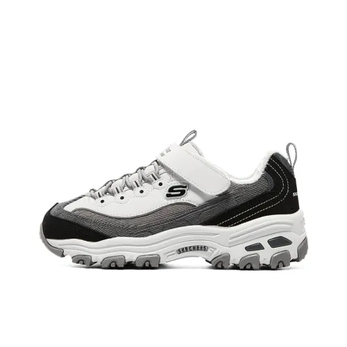 Skechers Низкий Топ Kids Lifestyle Shoes Черный Серый Детский