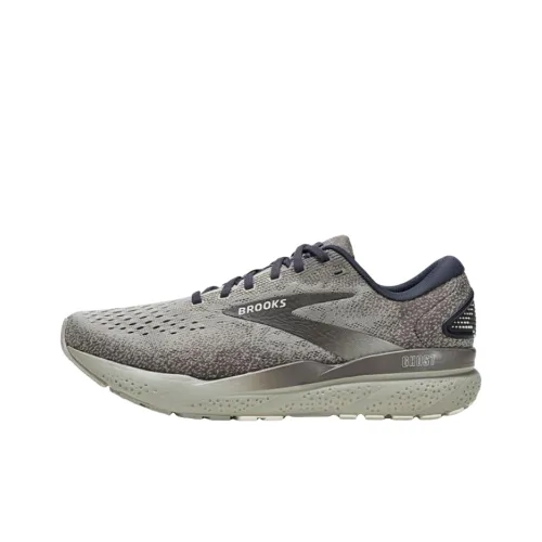 Brooks Slip-resistant Abrasion-resistant Low Top Беговые кроссовки Мужские Тауповый Серый