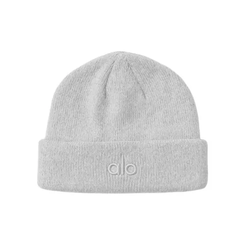 Alo Yoga Переработанный полиэстер Шапки-бини Унисекс Серый