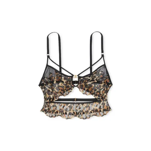 Victoria's Secret Бюстгальтер Женский с леопардовым принтом