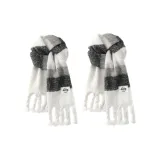 2 шт (Бело-серый градиентный + Бело-серый градиентный)