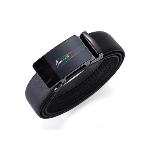 Jeccieziio Ремни из натуральной коровьей кожи мужской металлический 3,5 см