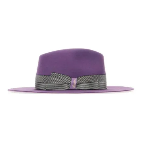 Borsalino Шерстяной войлок Цилиндры Женские Фиолетовый