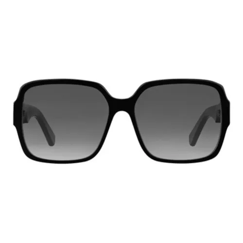 LOUIS VUITTON Ацетат Квадратные Солнцезащитные Очки Женские Черные