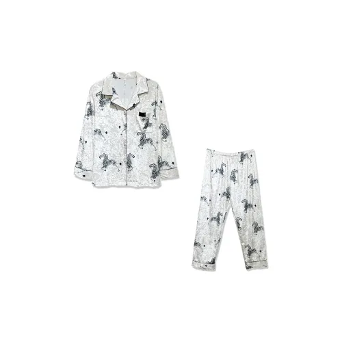 Slimma Пижамный комплект Женские Белые