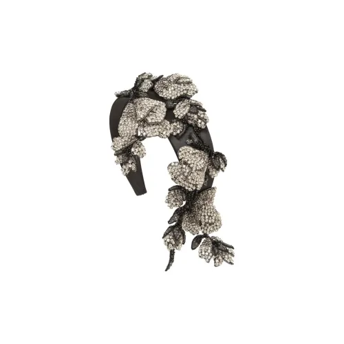 Jennifer Behr Satin Ободки для волос Женские Черный