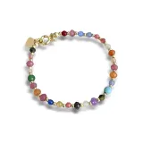 Яркий жемчужный браслет (многоцветный)