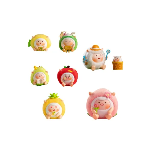 Cimon x FIYing DongDong Овца Companionship Слепые коробки Один Mystery Коробка Целая коробка 6 шт