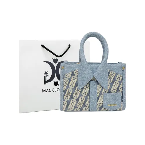 MACK JODAER Сумка из синтетической кожи стандартная женская синяя