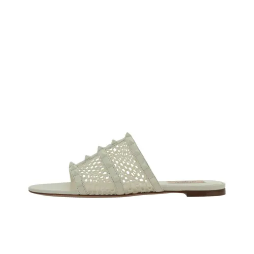 Valentino Rockstud Слипоны Женские Белые
