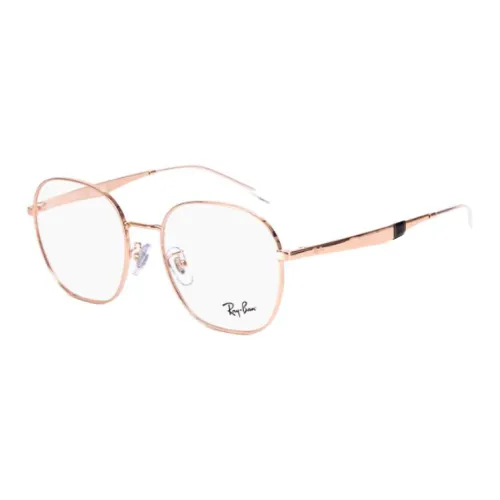 RayBan Alloy Oval Оправы для очков Unisex Золото