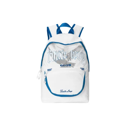 FINITE LOOP Бутылка Экологичный Ткань Рюкзак Стандартный Унисекс Белый