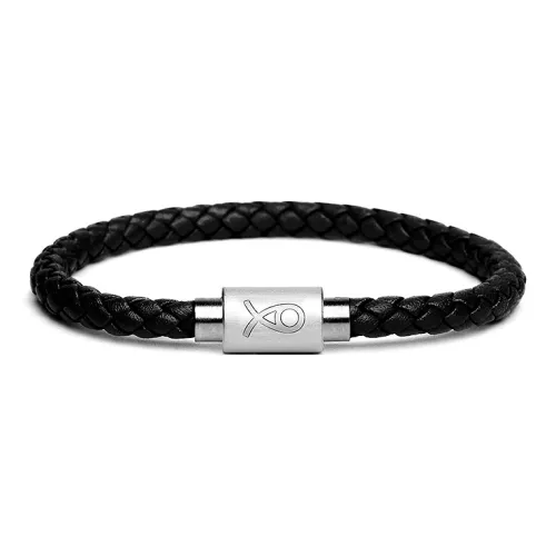 HUIYU Кожаные шнурки Браслеты Унисекс