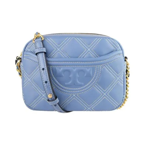 TORY BURCH Овчина Camera Сумка Сумка через плечо Сумка на плечо Женская Haze Синий