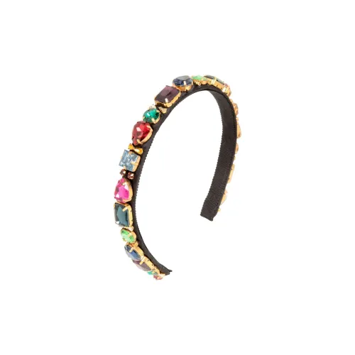 Jennifer Behr Кристальные Ободки для волос Женские Черный Многоцветный