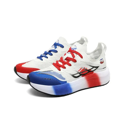 Пепе Фрог Амортизация Противоскользящий Дышащий Легкий Низкий Топ Беговые кроссовки Унисекс