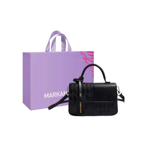 MARKANGARO ПУ (полиуретан) Маленькая квадратная сумка сумка через плечо сумка на плечо обычная женская черный хаки